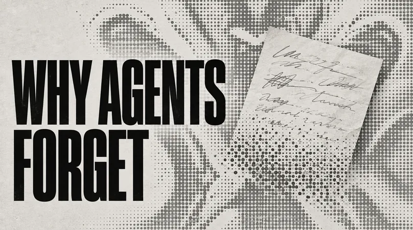 A scribbled note whose lower edge dissolves into loose halftone dots